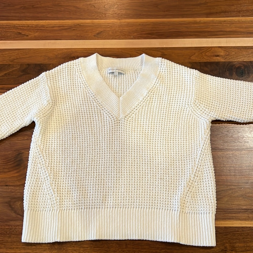 White and Warren sweater